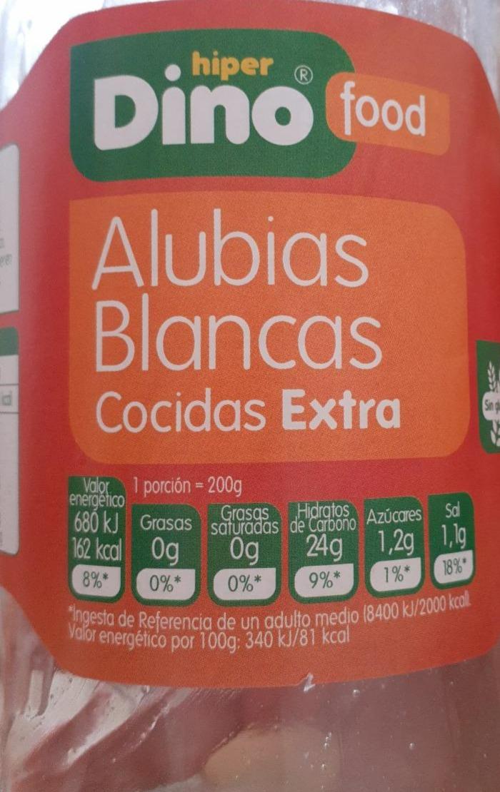 Fotografie - alubias blancas cocidas extra Dino food