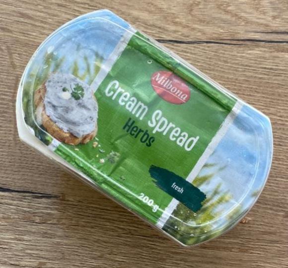 Fotografie - Cream Spread Herbs Milbona