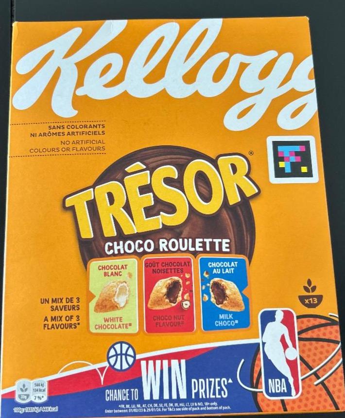 Fotografie - Trésor Choco Roulette Kellogg's