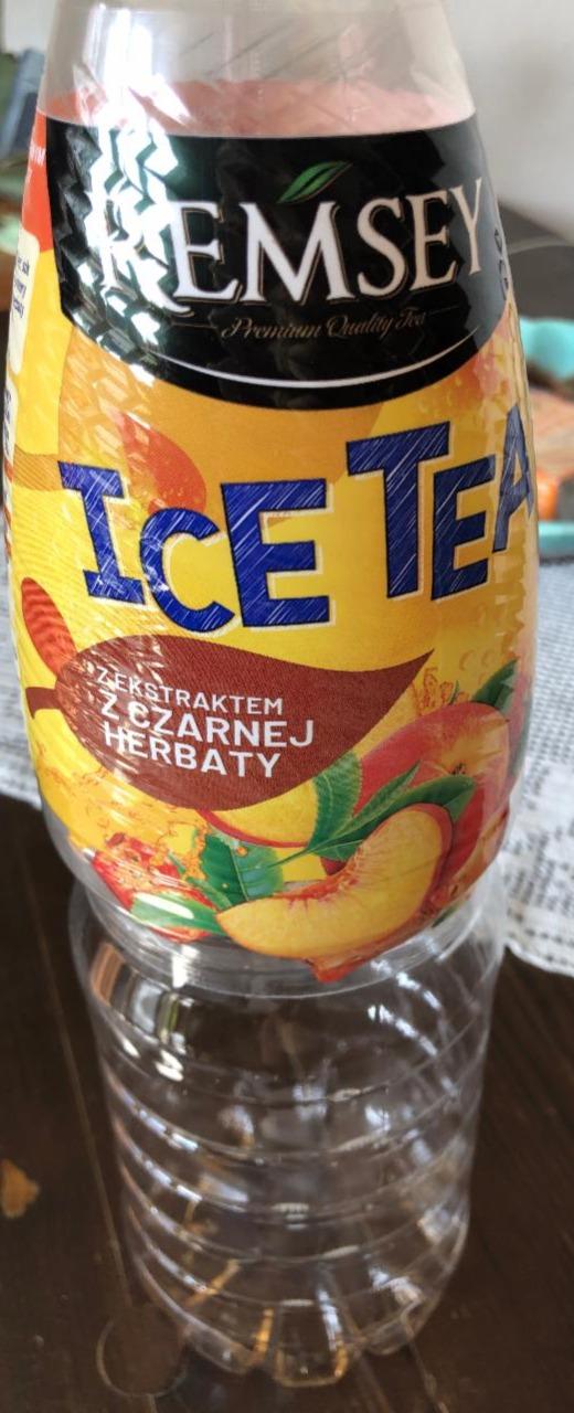 Fotografie - Ice tea z ekstraktem z czarnej herbaty jabłko brzoskwinia Remsey