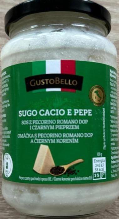 Fotografie - Sugo cacio e pepe GustoBello