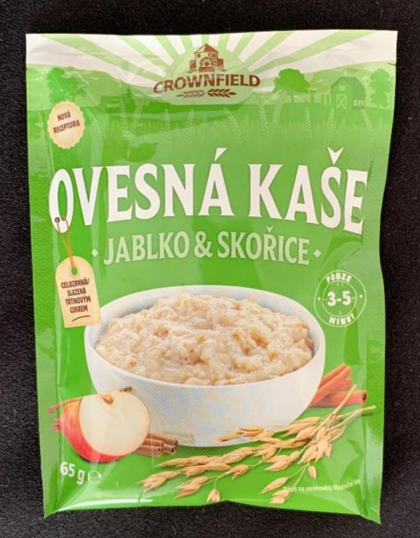 Fotografie - Ovesná kaše jablko & skořice Crownfield