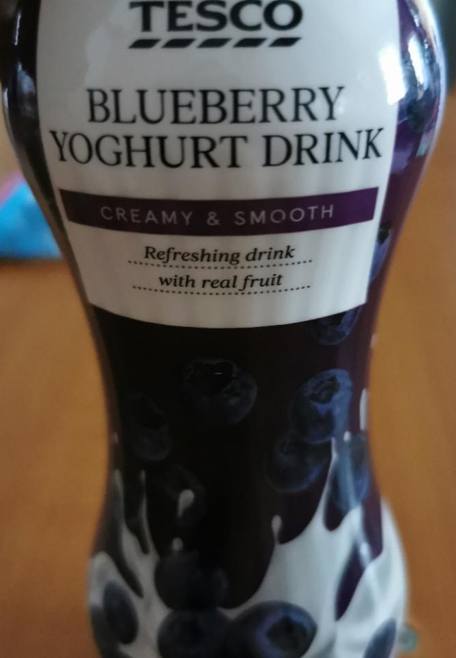 Fotografie - Blueberry yoghurt drink Tesco