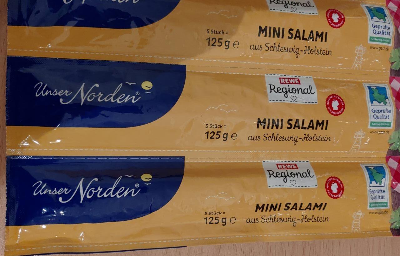 Fotografie - Mini Salami Rewe Regional