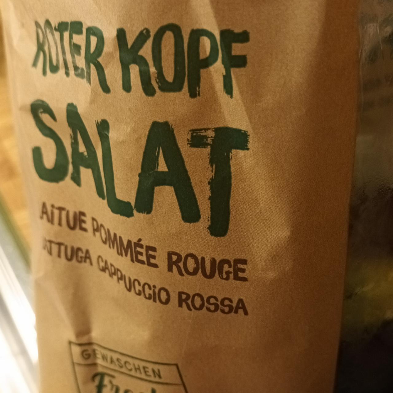 Fotografie - Roter kopf salat