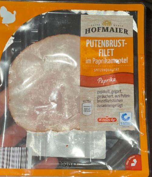 Fotografie - Putenbrust filet paprika Hofmaier