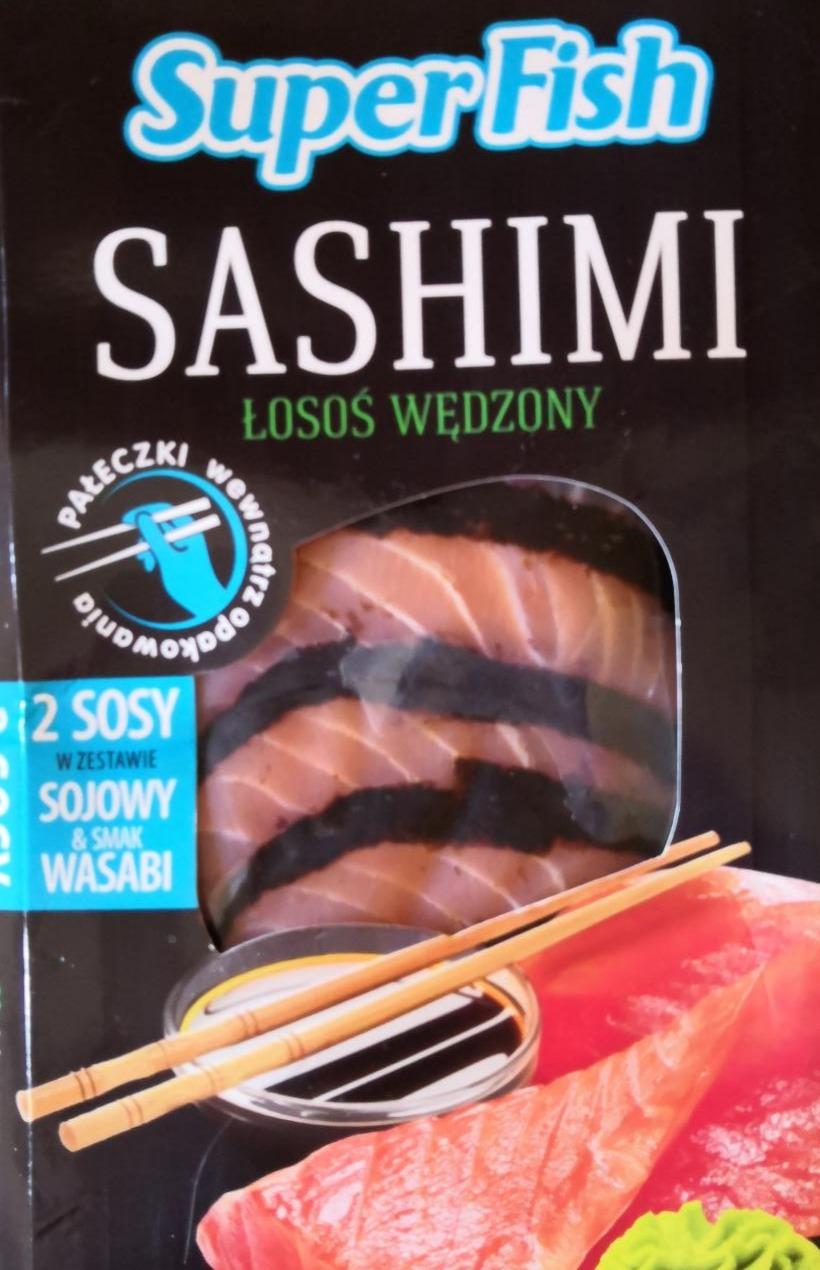 Fotografie - Sashimi losos wedzony