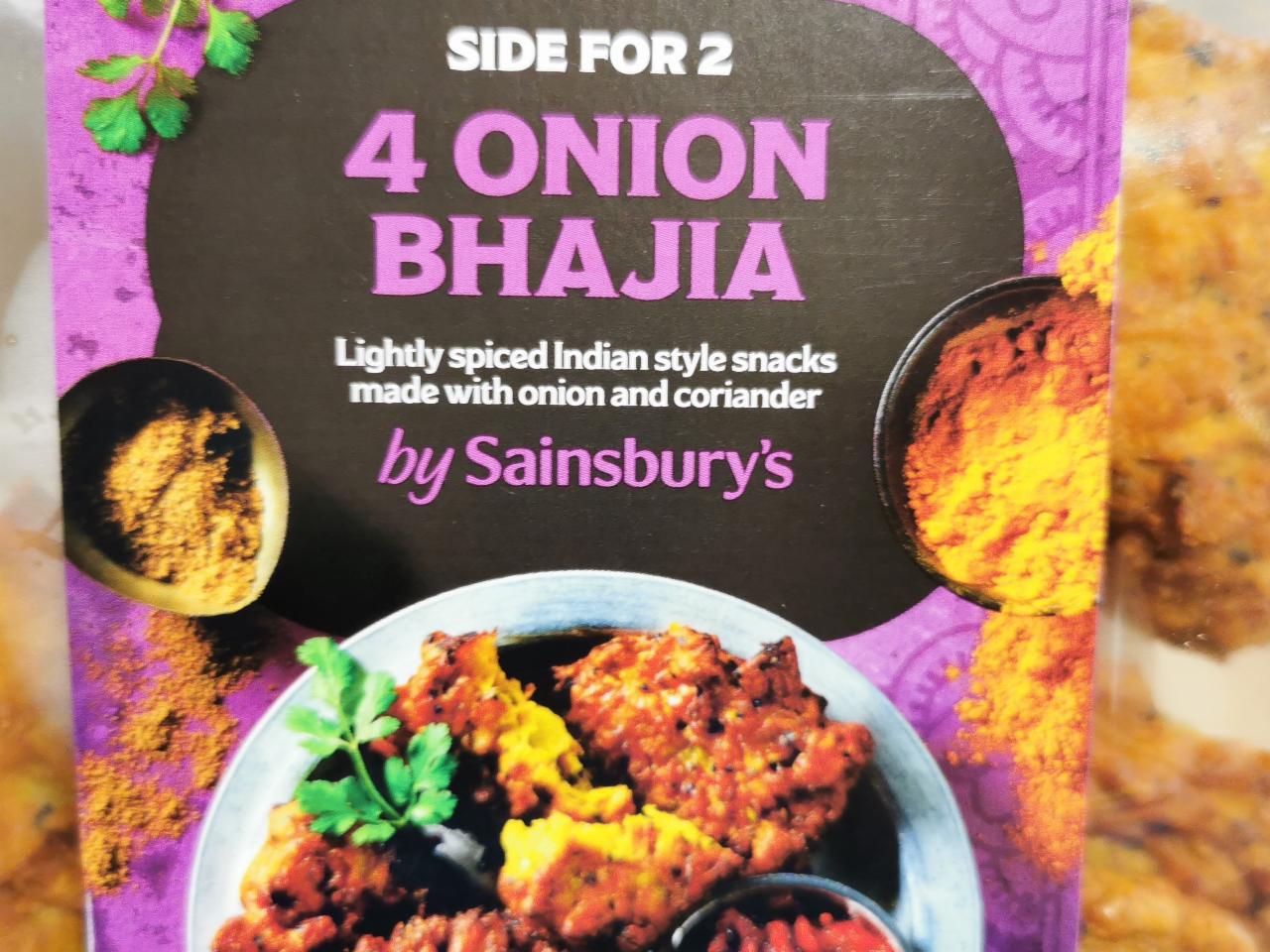 Fotografie - 4 Onion Bhajia by Sainsbury's