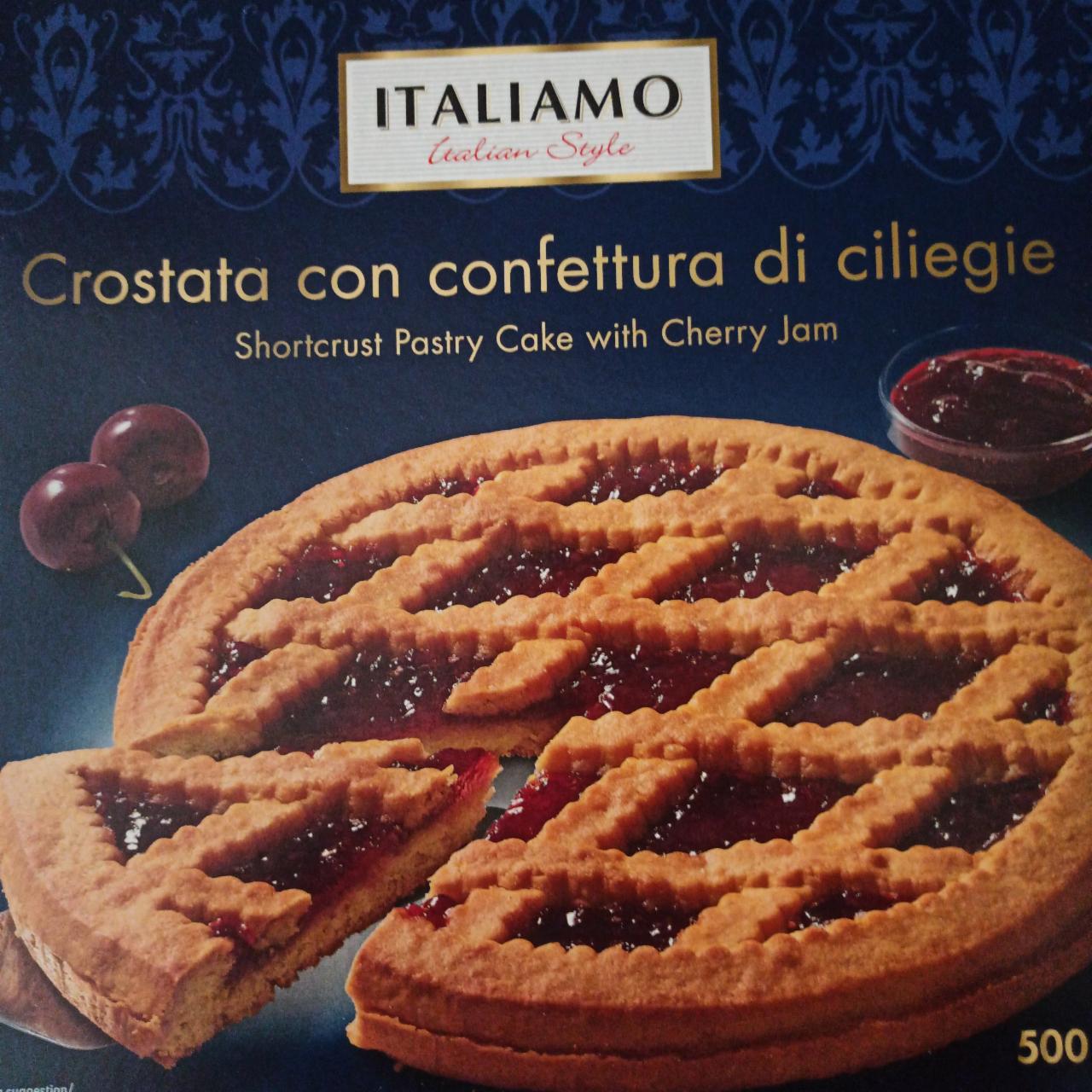 Fotografie - Crostata con confettura di ciliegie Italiamo