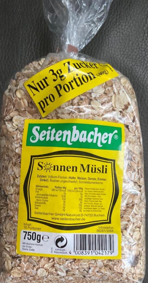 Fotografie - Sonnen Müsli Seitenbacher