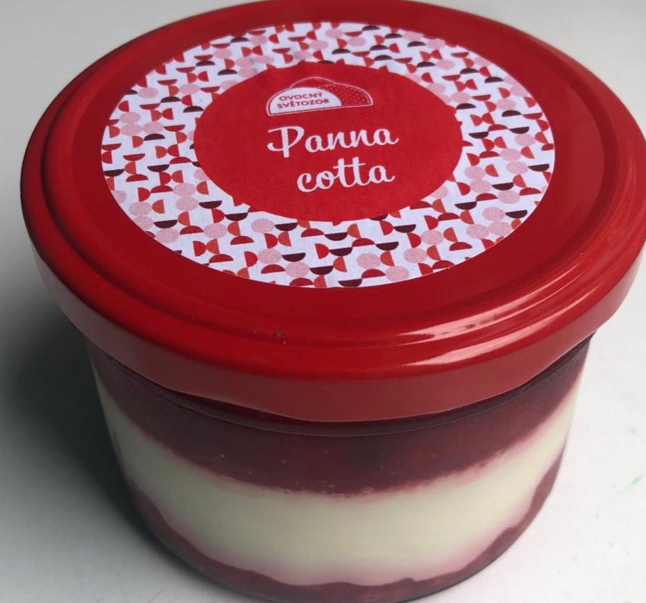 Fotografie - Panna cotta Ovocný světozor