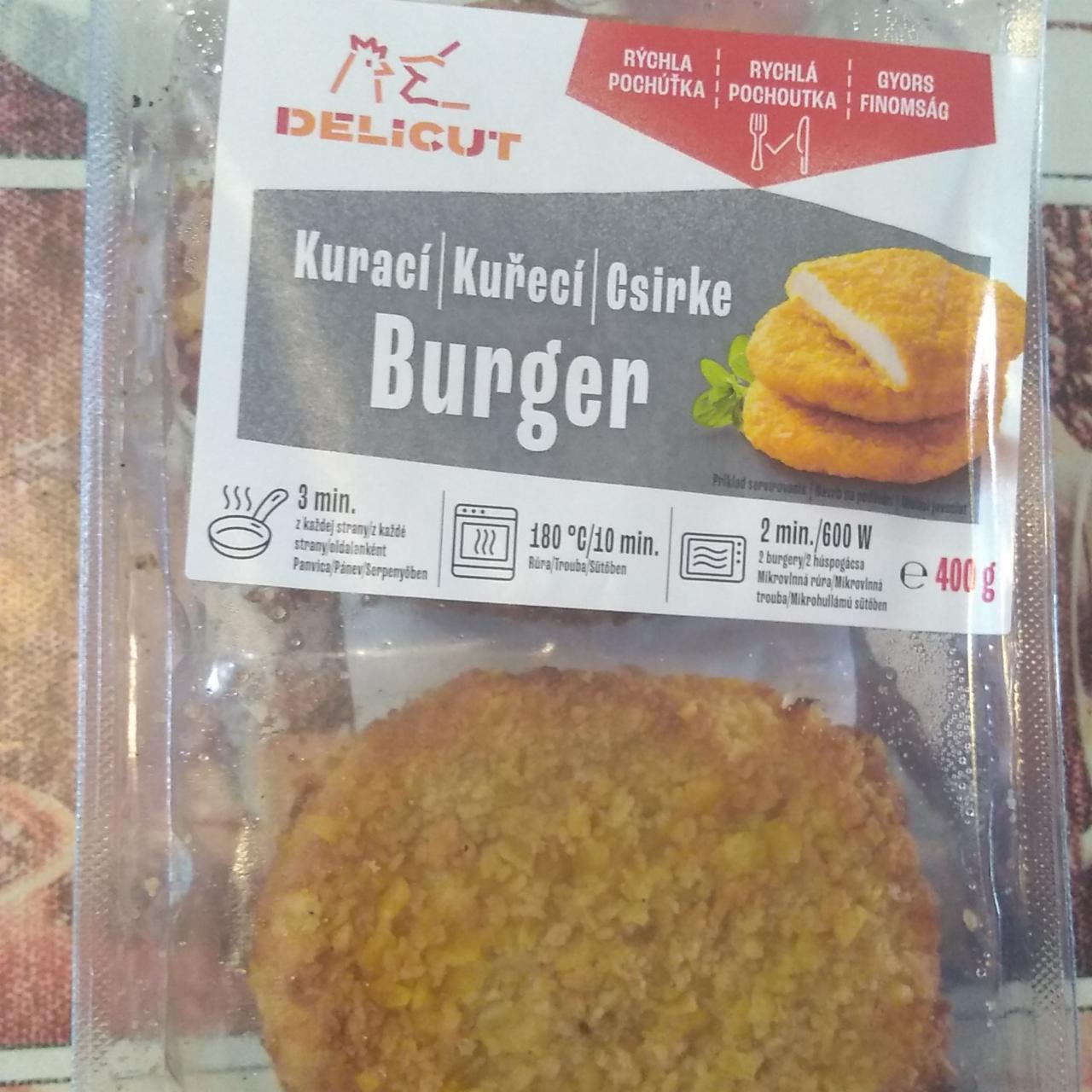 Fotografie - Kurací Burger Delicut