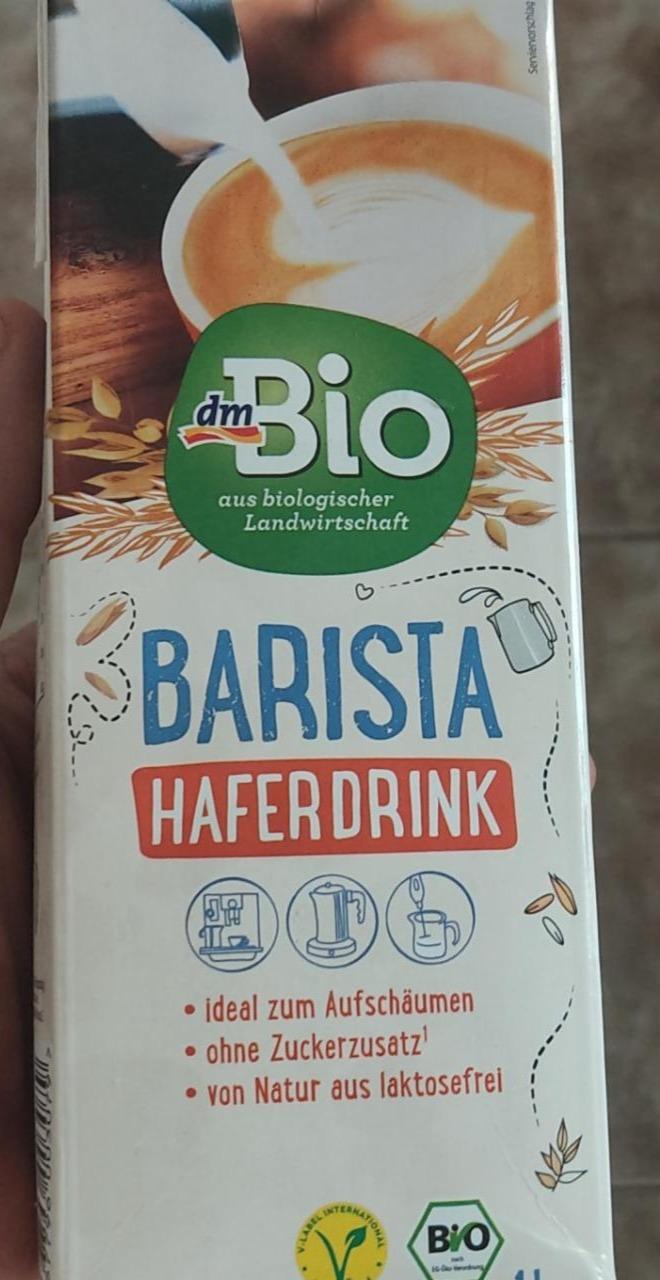 Fotografie - Barista Haferdrink dmBio