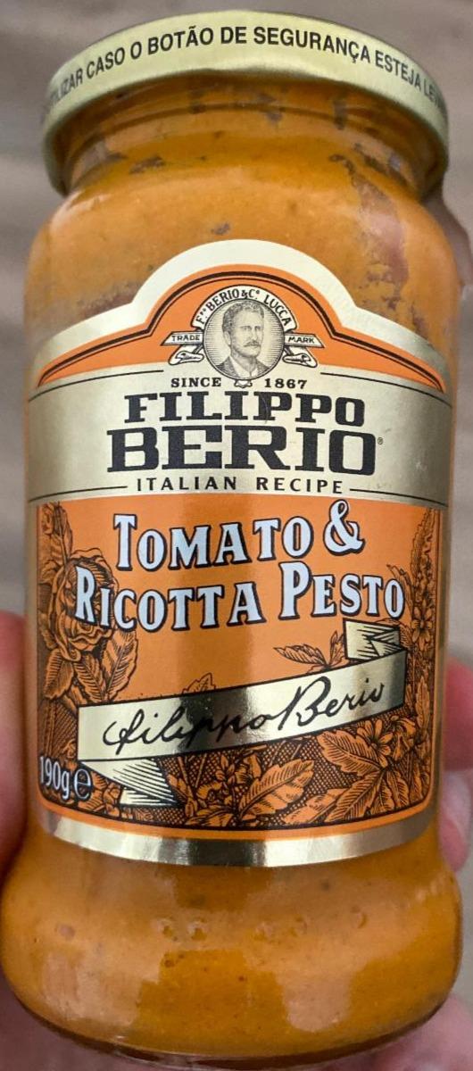 Fotografie - Tomato & Ricotta Pesto Filippo Berio