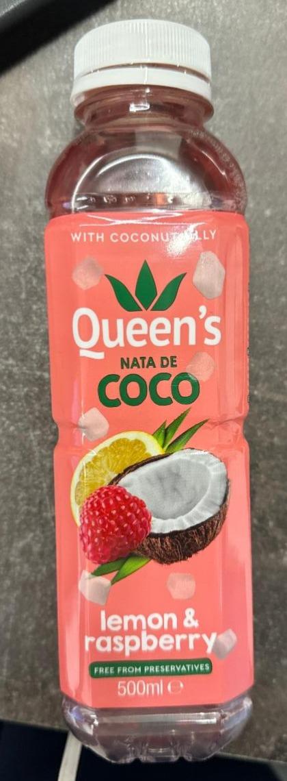 Fotografie - Nata de Coco lemon & raspberry Queen's