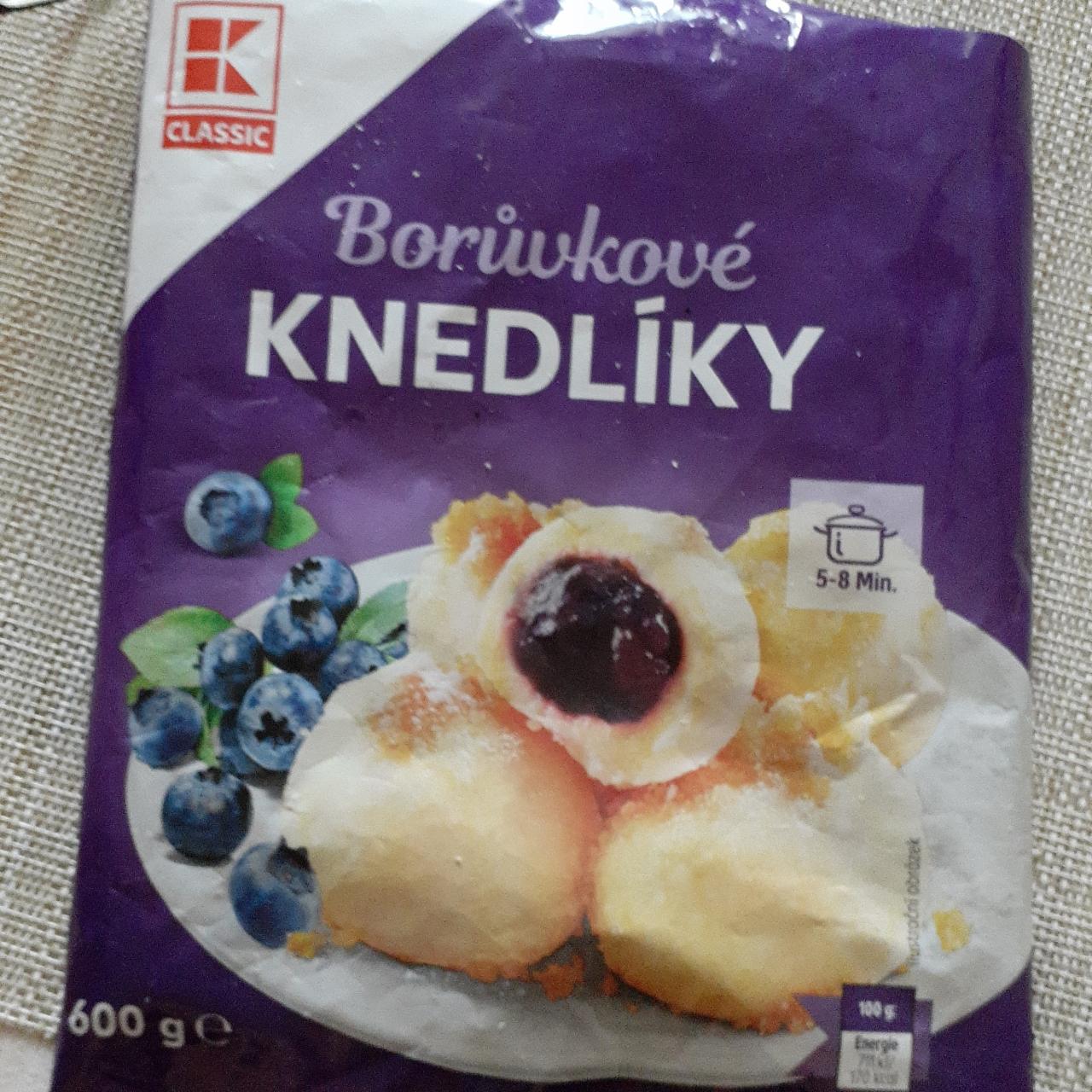 Fotografie - Borůvkové knedlíky K-Classic