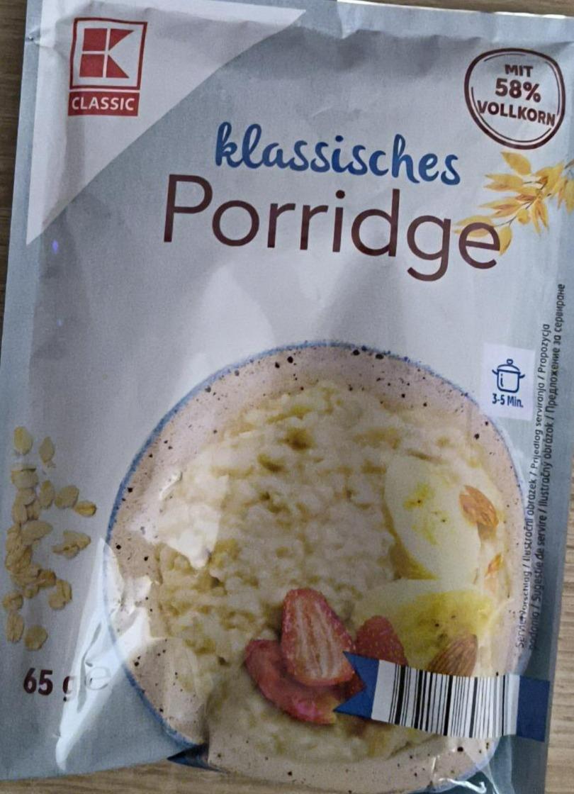 Fotografie - Klassisches Porridge K-Classic