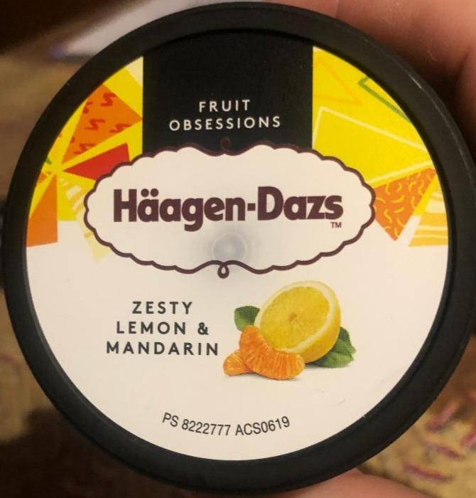 Fotografie - Zesty Lemon & Mandarin Häagen-Dazs