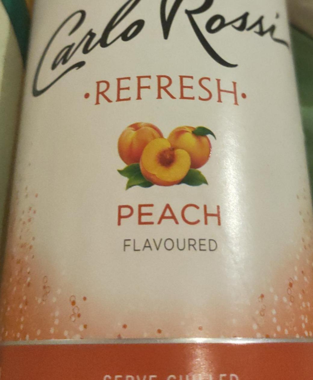 Fotografie - Refresh peach Carlo Rossi