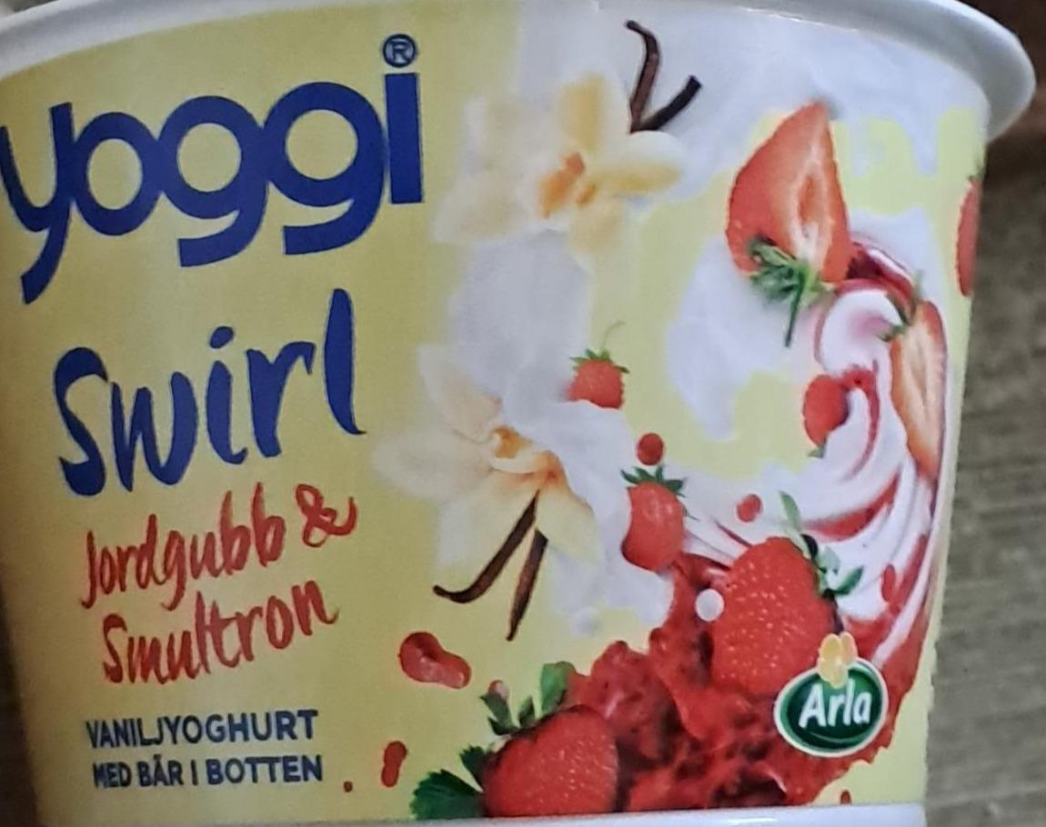 Fotografie - Yoggi Swirl Jordgubb Smultron Arla