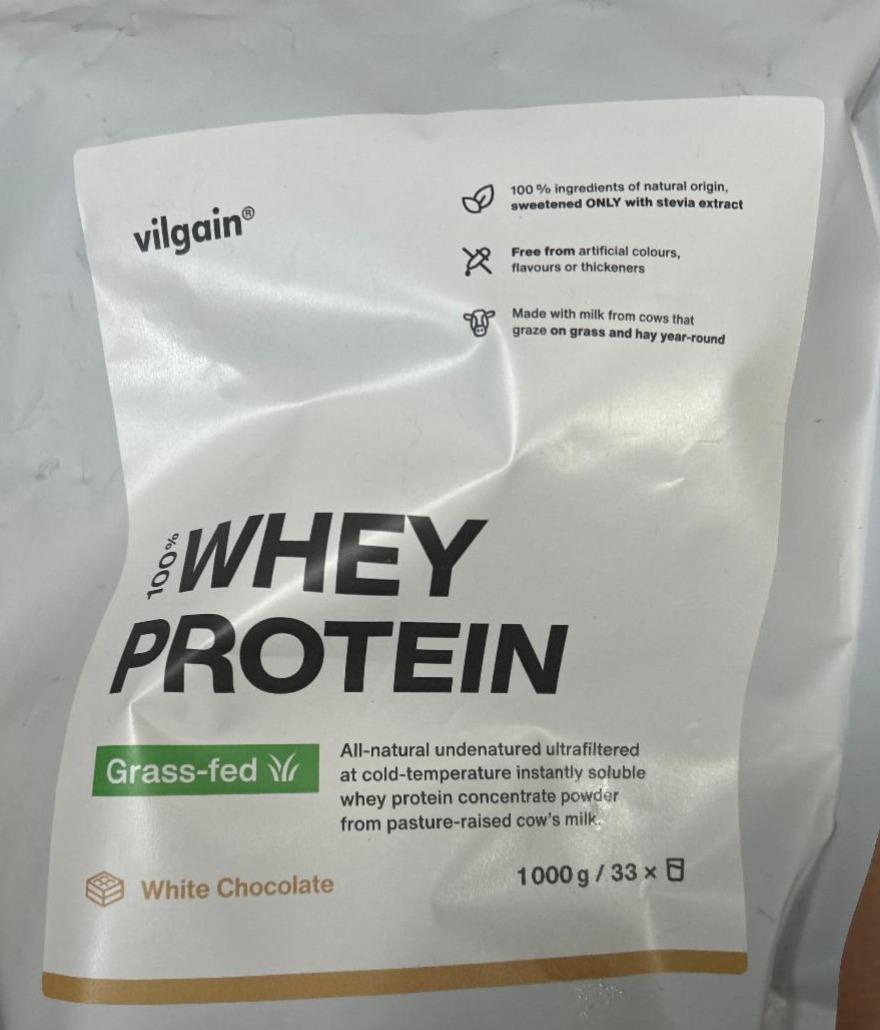 Fotografie - Whey protein white chocolate Vilgain