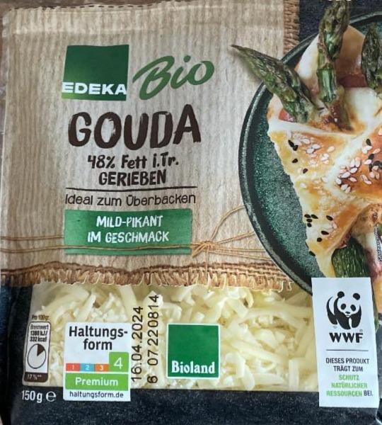 Fotografie - Gouda 48% Fett Edeka Bio