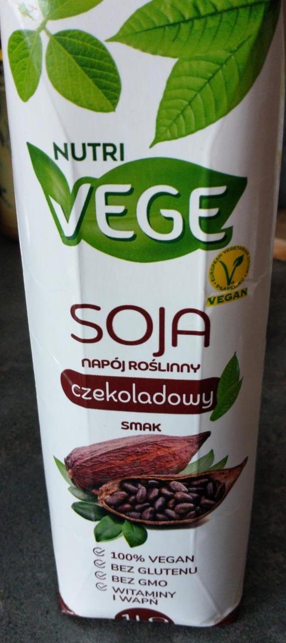 Fotografie - Soja napój roślinny czekoladowy Nutri Vege