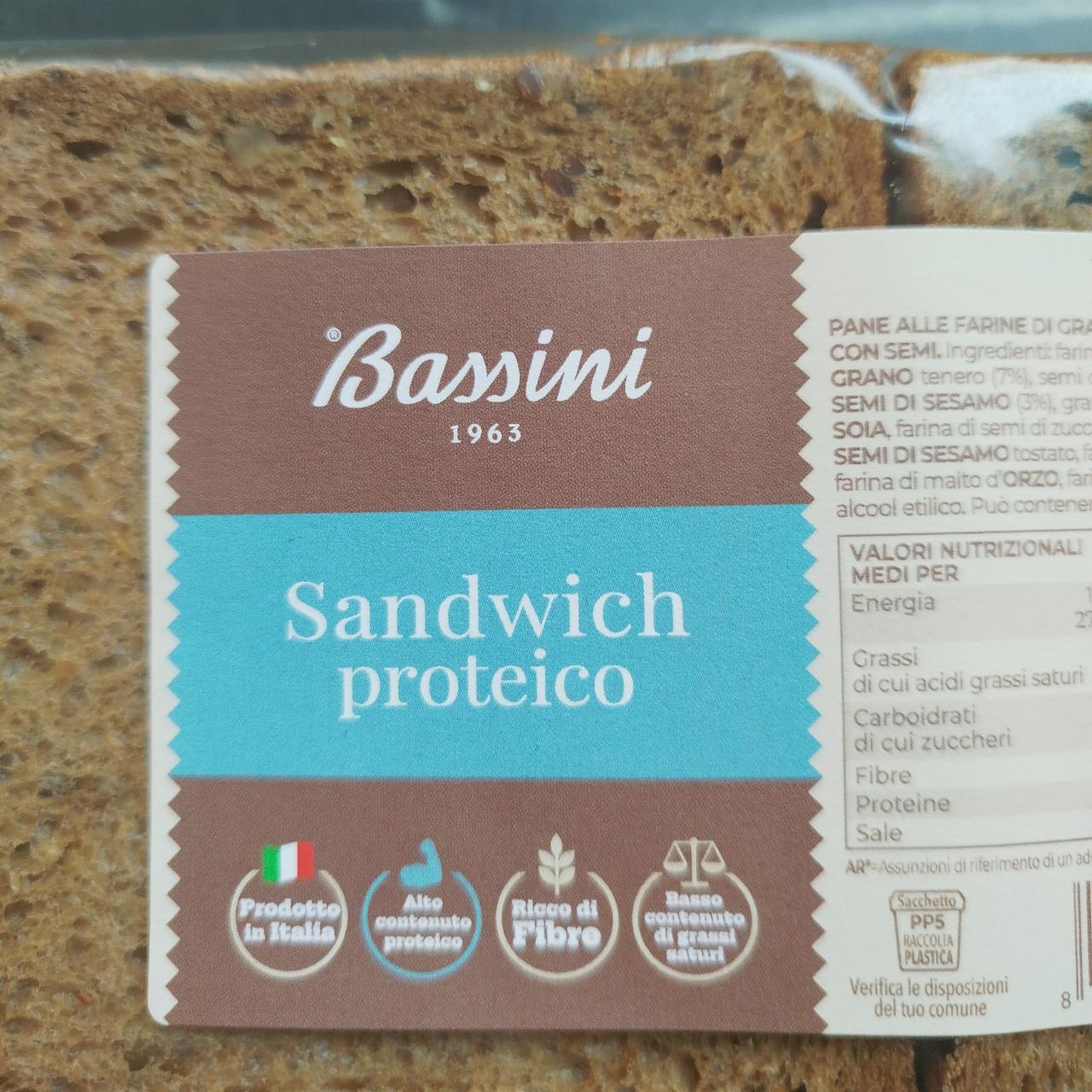 Fotografie - Sandwich proteico Bassini