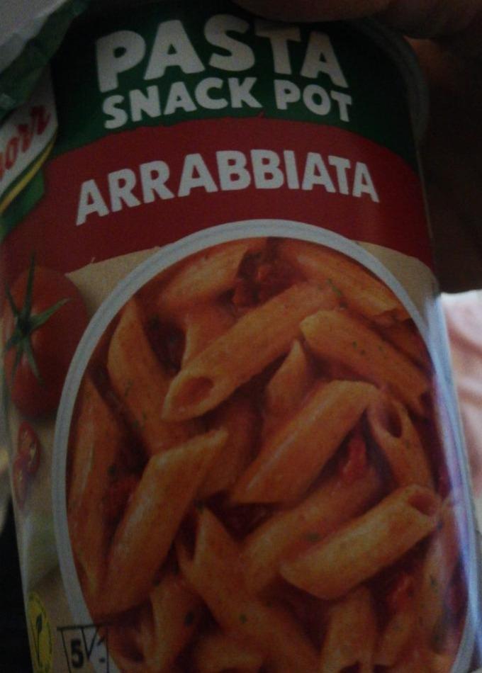 Fotografie - Pasta Snack Pot Arrabbiata Knorr