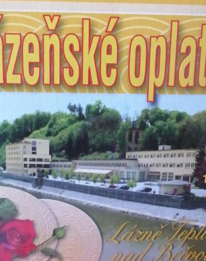 Fotografie - Lázeňské oplatky - Teplice nad Bečvou