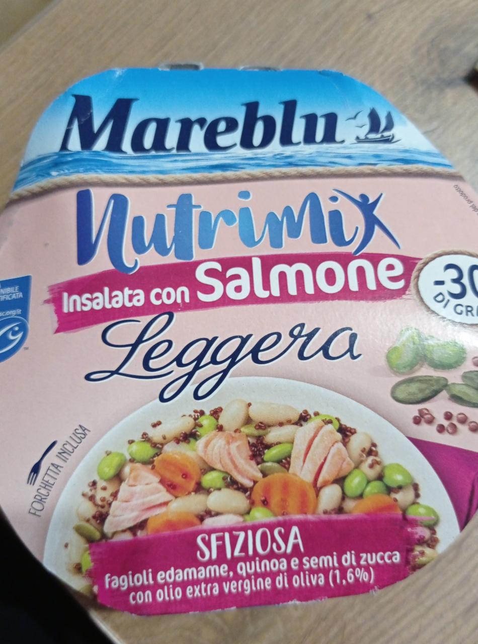 Fotografie - Nutrimix Insalata con Salmone Leggera Mareblu