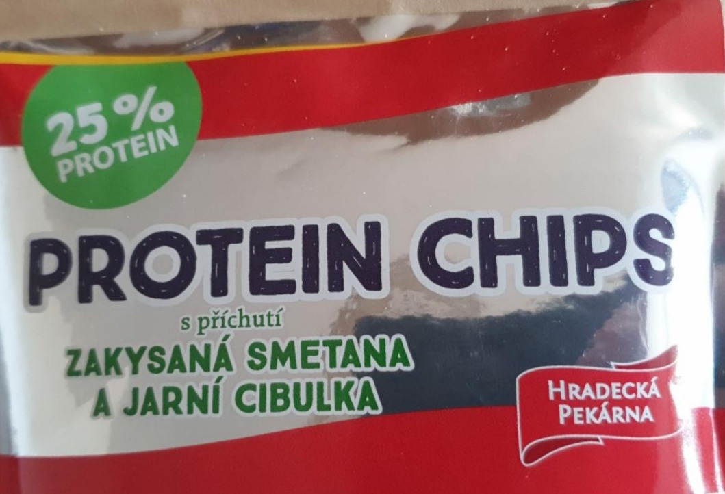 Fotografie - Protein chips zakysaná smetana a jarní cibulka Hradecká pekárna