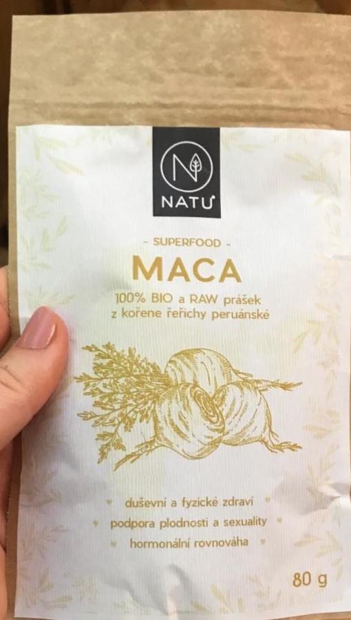 Fotografie - 100% Bio a Raw Maca žlutá Natu