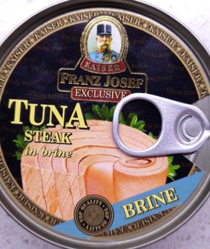 Fotografie - Tuna steak in brine (tuňák steak ve vlastní šťávě) Franz Josef Kaiser