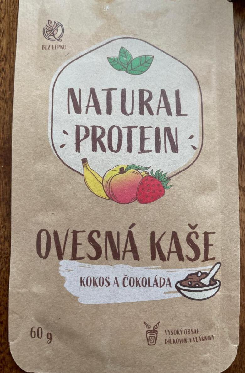 Fotografie - Ovesná kaše kokos a čokoláda Natural Protein