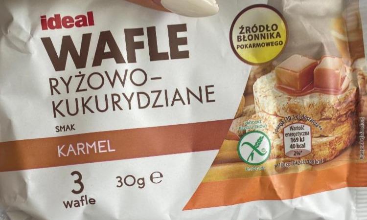 Fotografie - wafle ryzowo-kukurydziane karamel Ideal