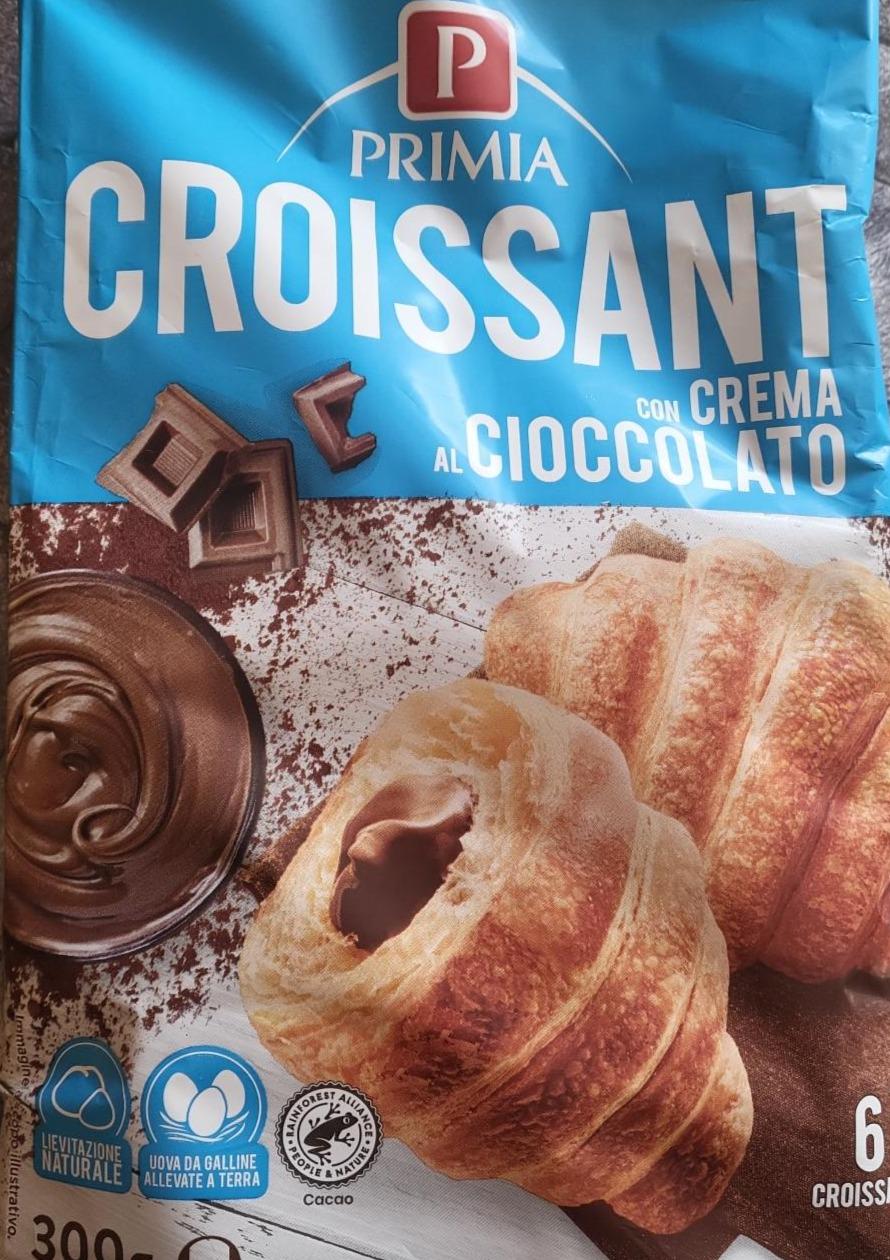 Fotografie - Croissant con crema al cioccolato Primia