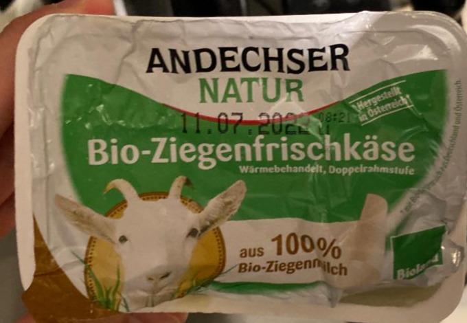 Fotografie - Bio-Ziegenfrischkäse Andechser Natur