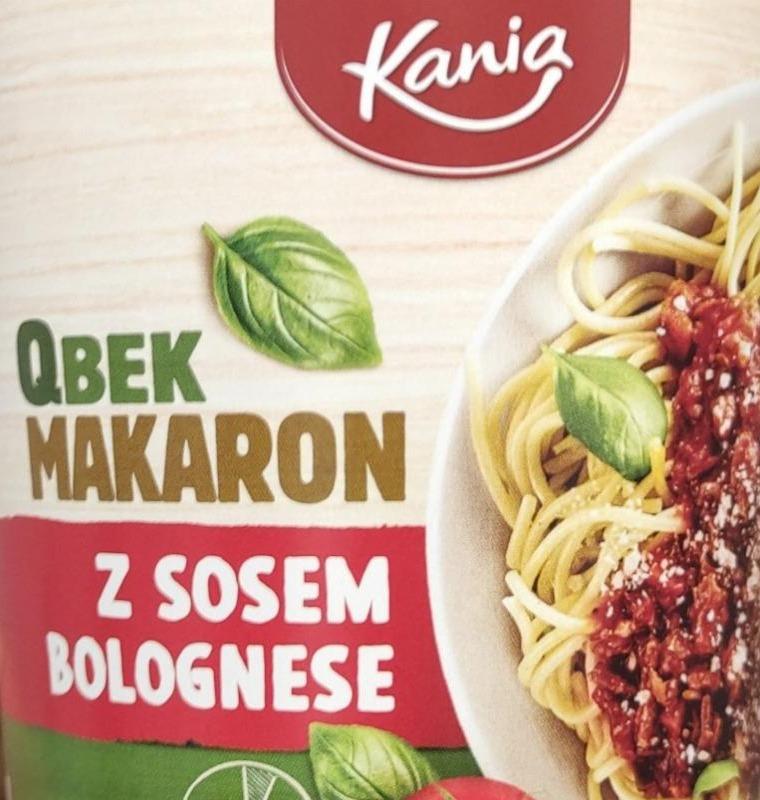 Fotografie - QBEC Makaron z sosem bolognese Kania