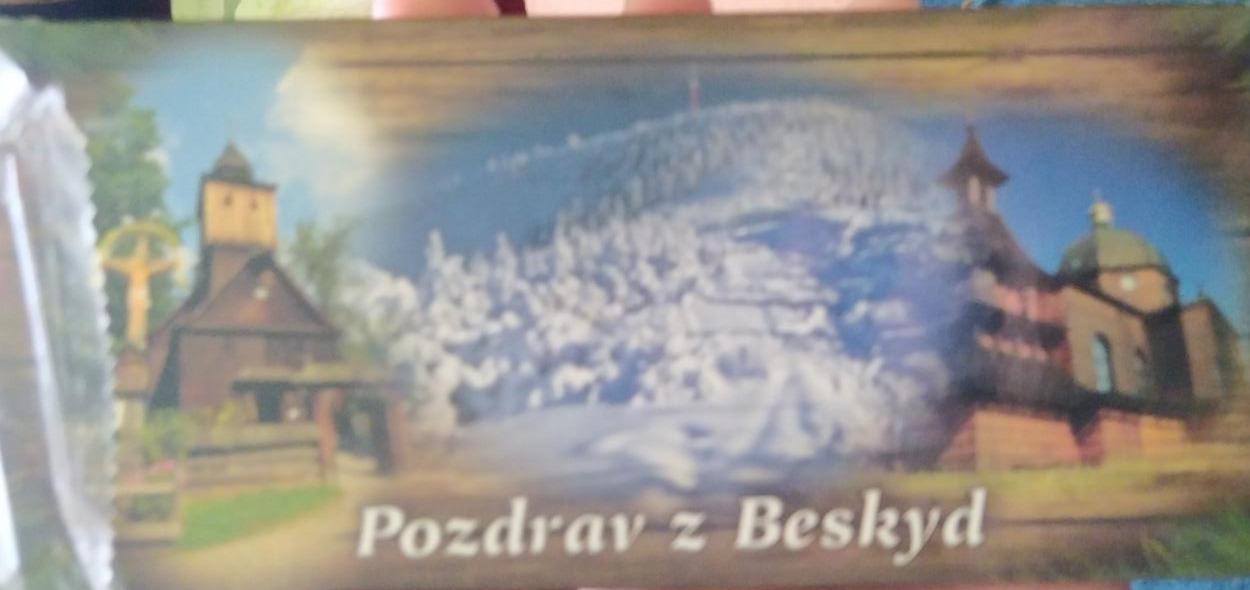 Fotografie - Mléčná čokoláda Pozdrav z Beskyd