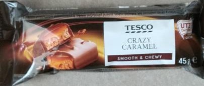 Fotografie - Crazy caramel Smooth & Chewy Tesco