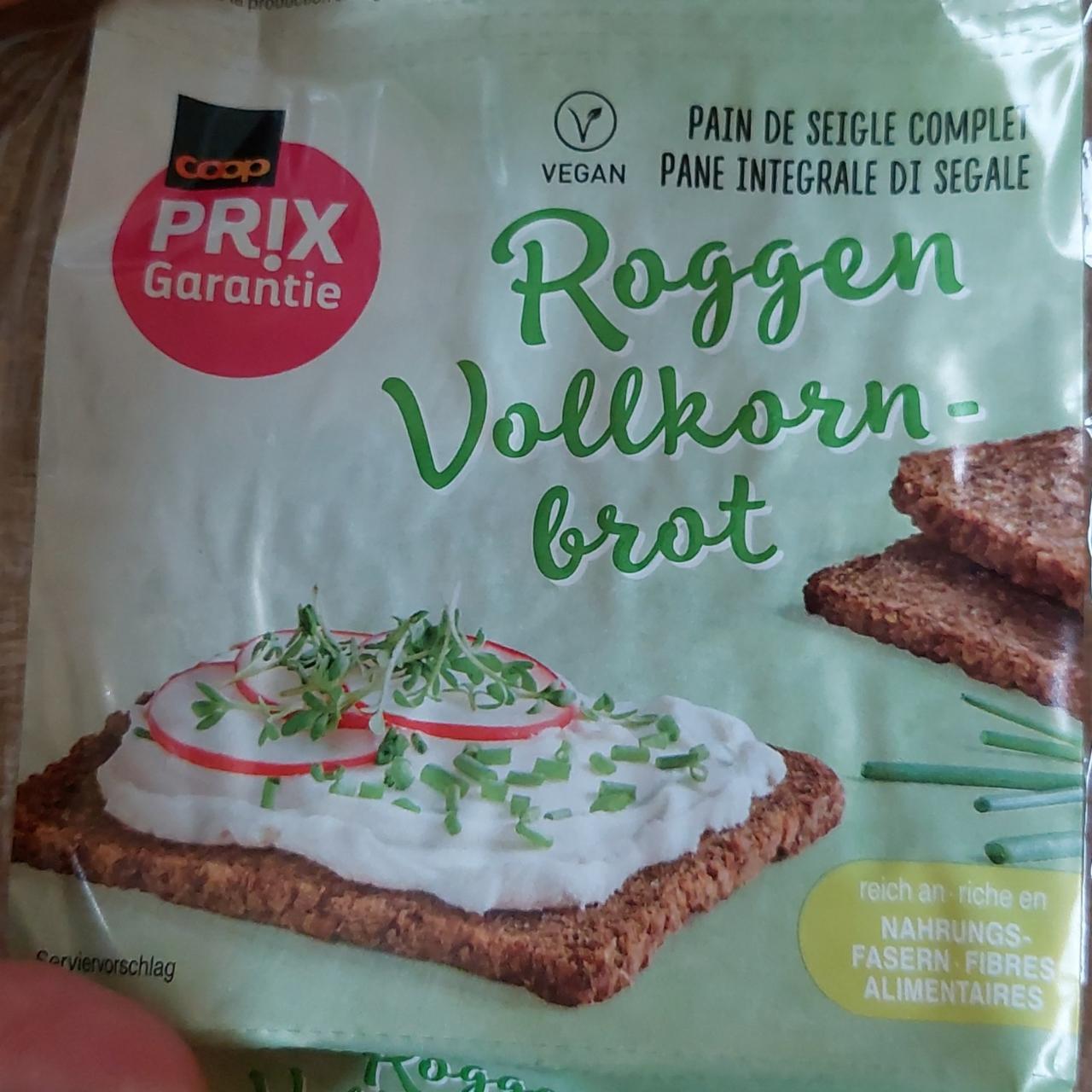 Fotografie - Roggen Vollkornbrot Coop Prix Garantie