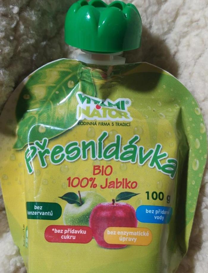 Fotografie - přesnídávka bio 100% jablko vitaminator