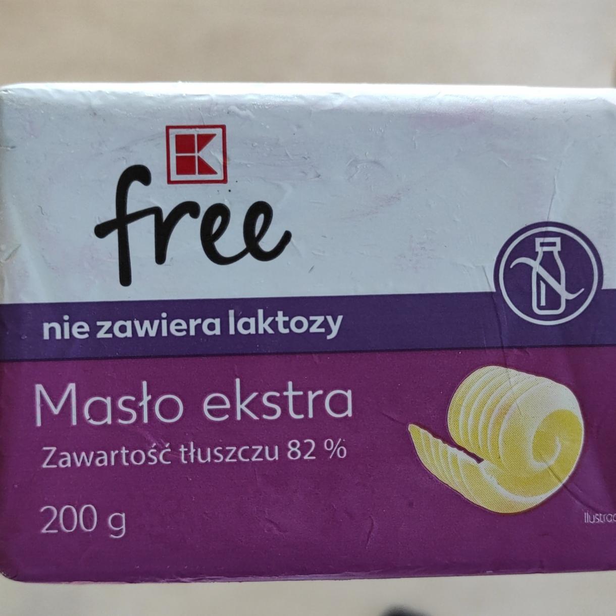 Fotografie - Masło ekstra nie zawiera laktozy K-free