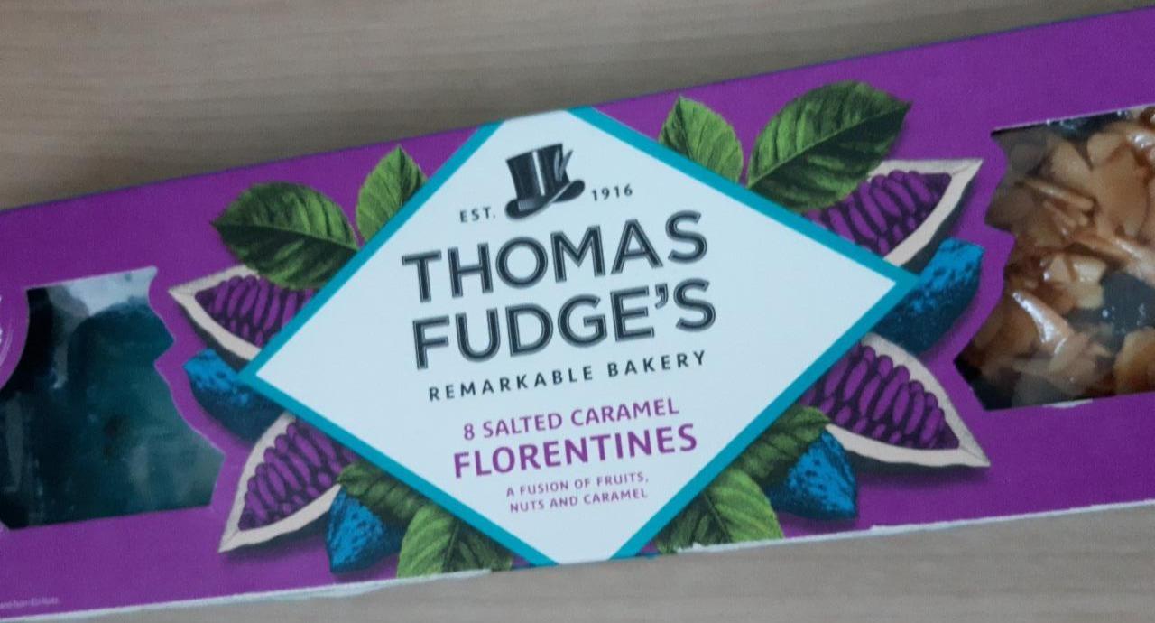 Fotografie - 8 Salted Caramel Florentines Thomas Fudge's