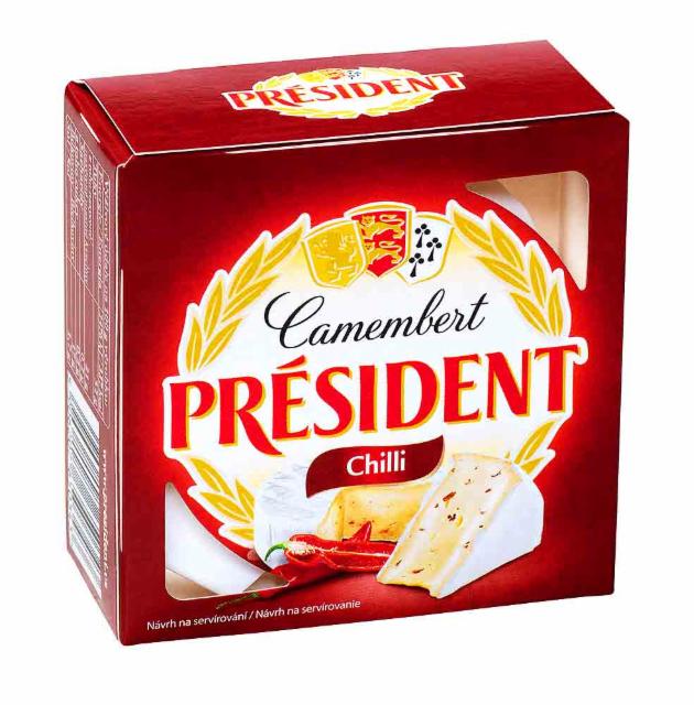 Fotografie - Camembert Président Chilli