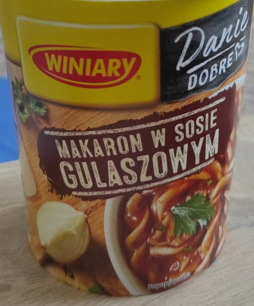 Fotografie - Danie Dobre Makaron w sosie gulaszowym Winiary