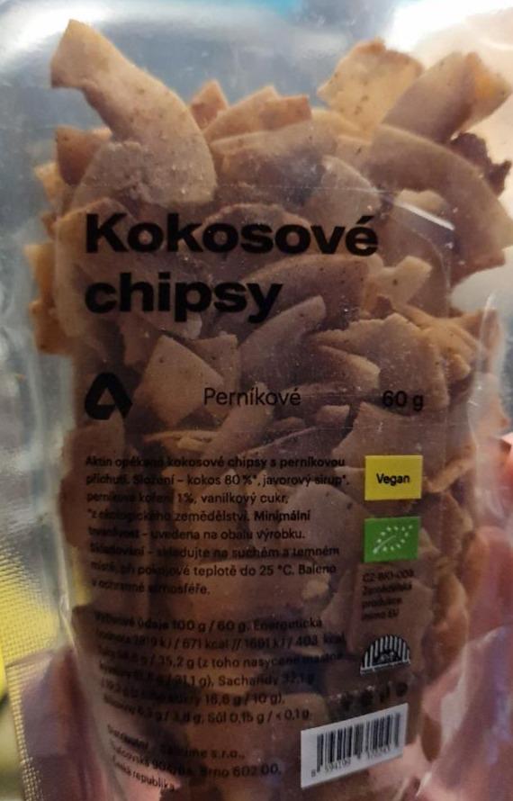 Fotografie - Kokosové chipsy perníkové Aktin