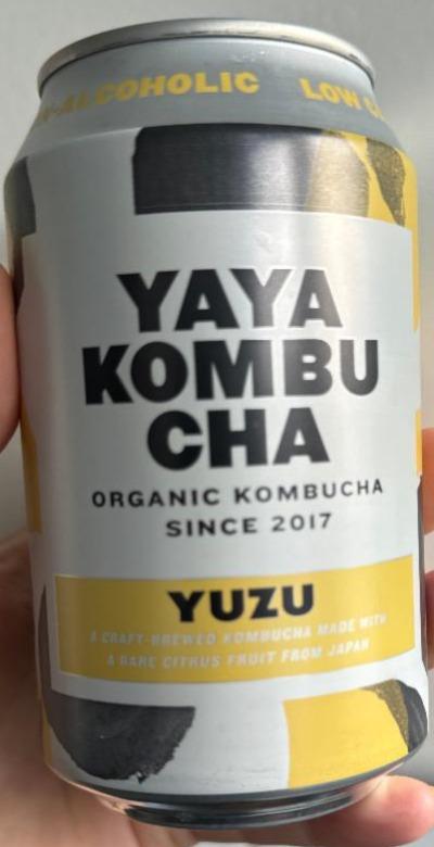 Fotografie - Yaya Kombucha Yuzu Organic