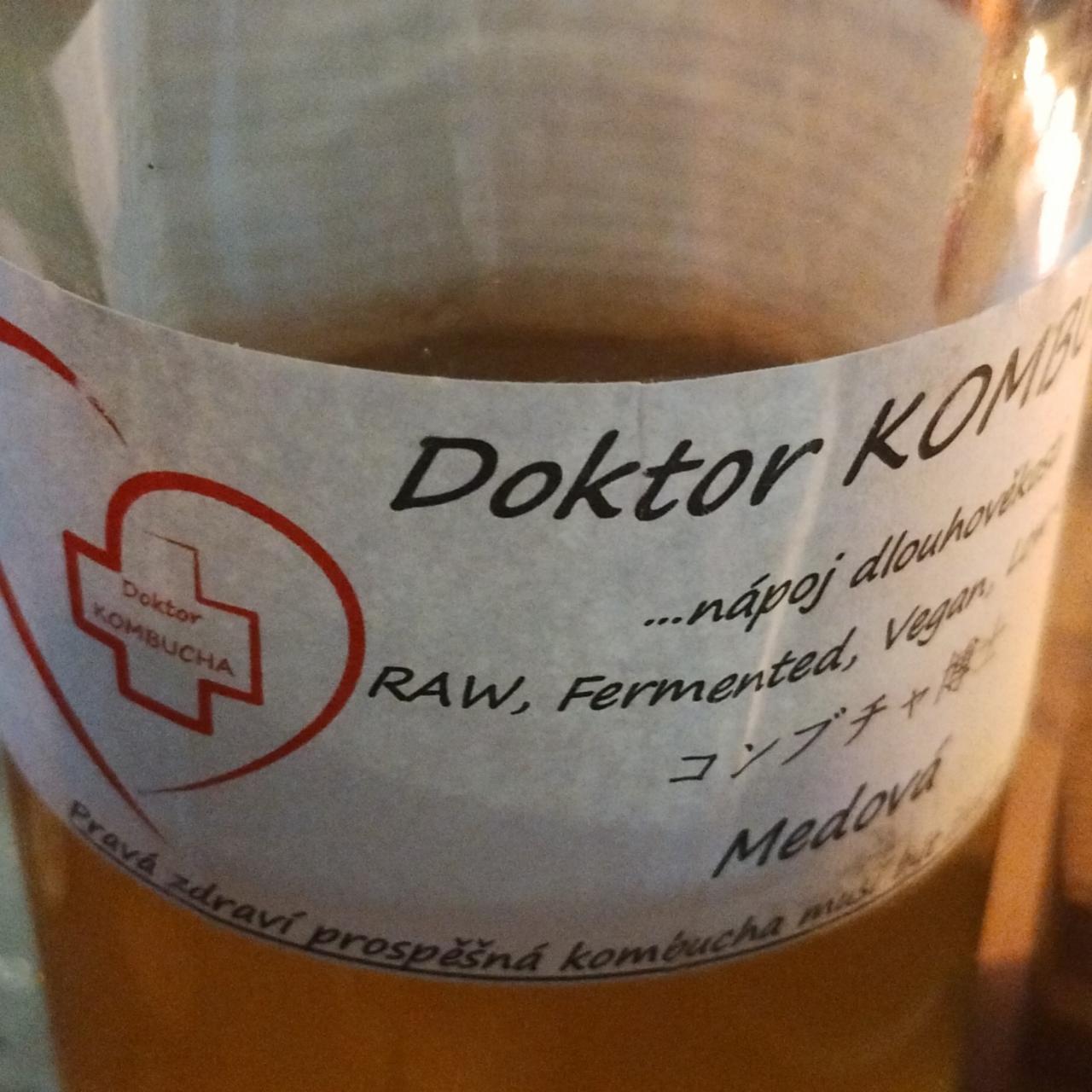 Fotografie - medová pravá zdraví prospěšná kombucha Doktor KOMBUCHA